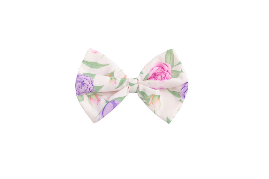 Lilac rose hair accessory