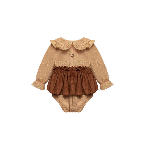 Twinkling star romper