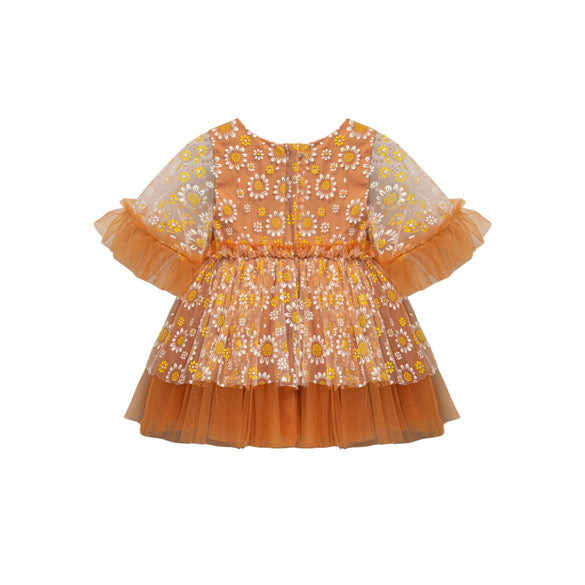 Autumn daise tulle dress