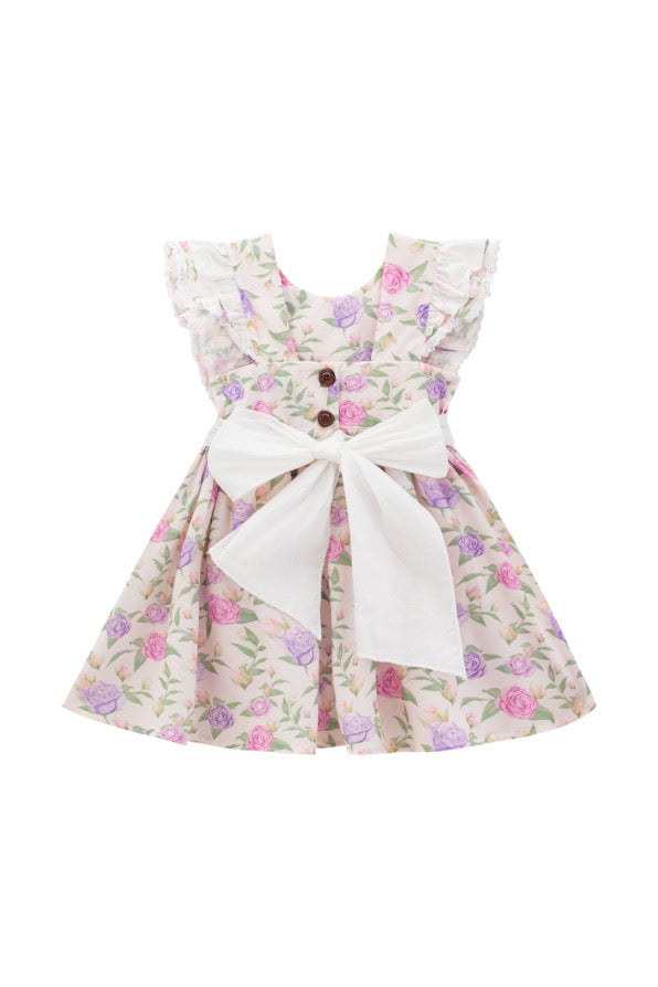 Lilac rose dress