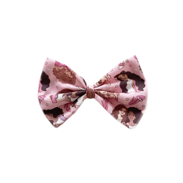 Pink girl crew hair accessories