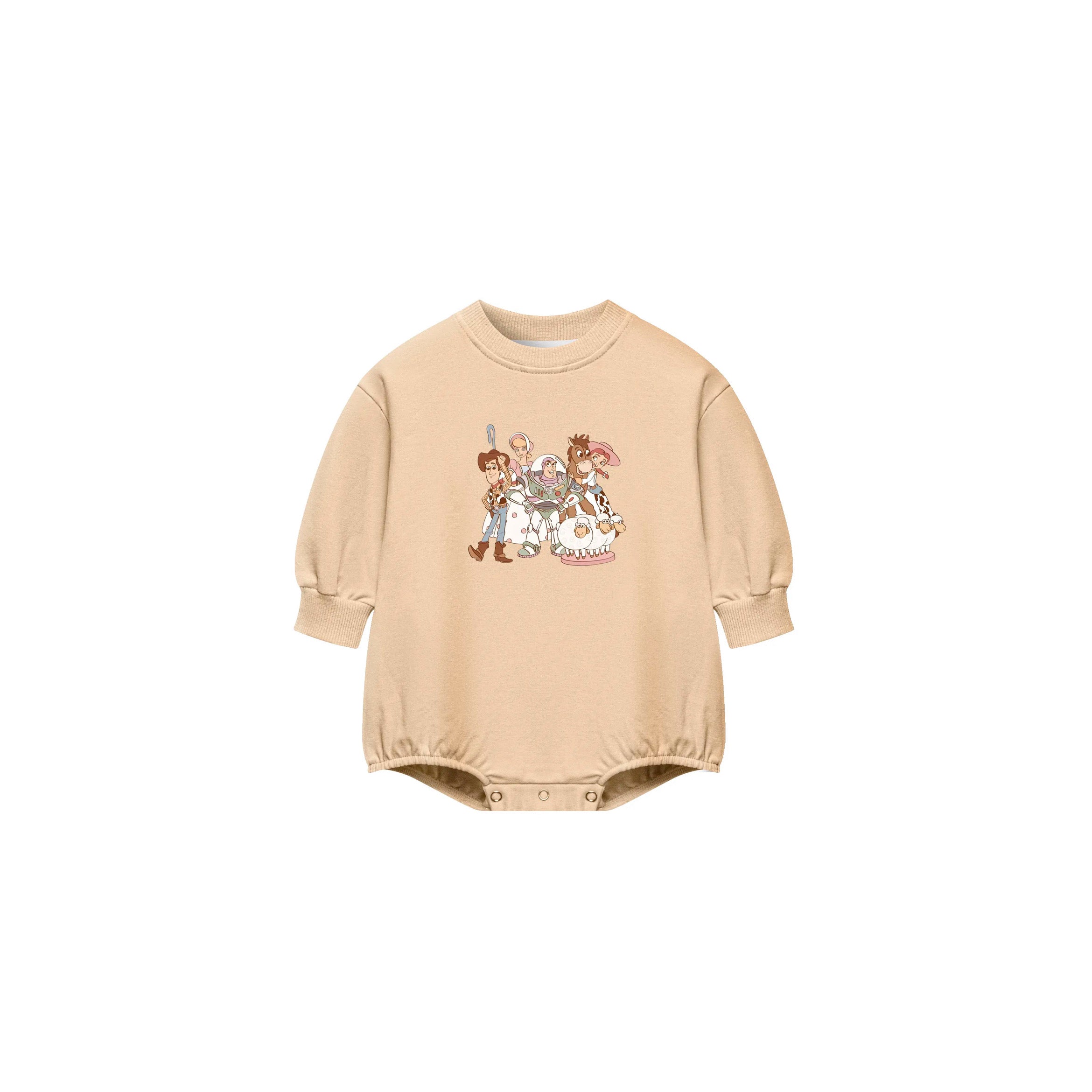 Toy gang sweatshirt romper