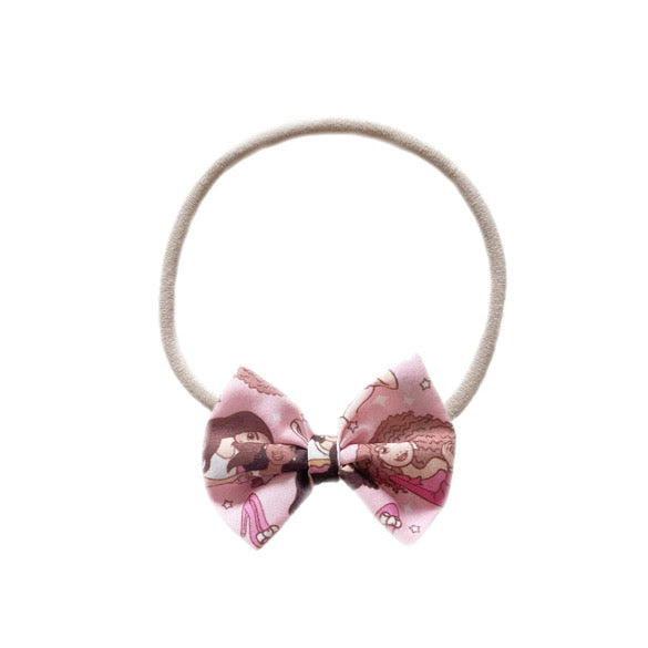 Pink girl crew hair accessories