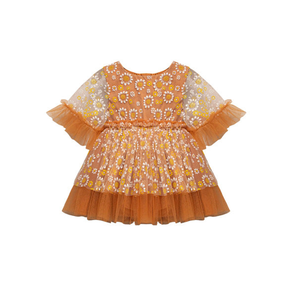 Autumn daise tulle dress