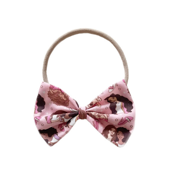 Pink girl crew hair accessories