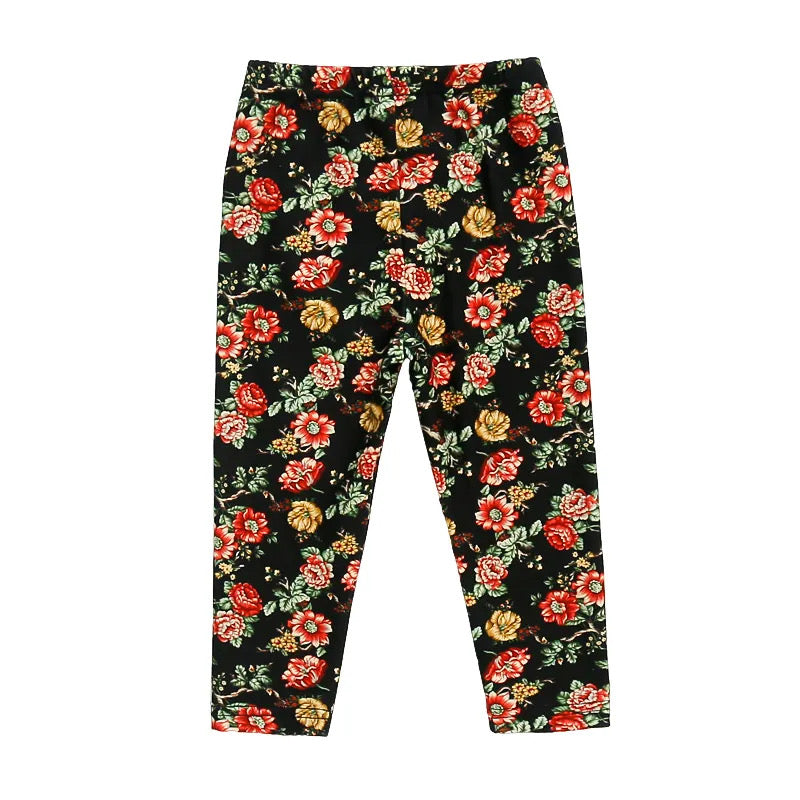 Blossoming rose leggings