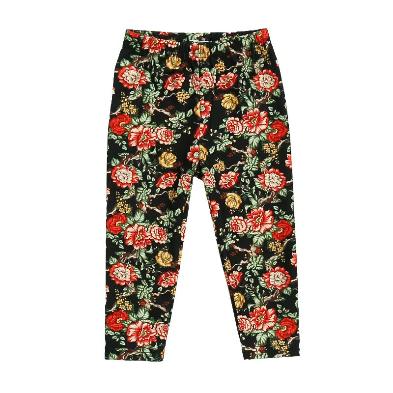 Blossoming rose leggings