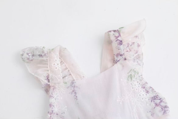 Chantilly fleur playsuit