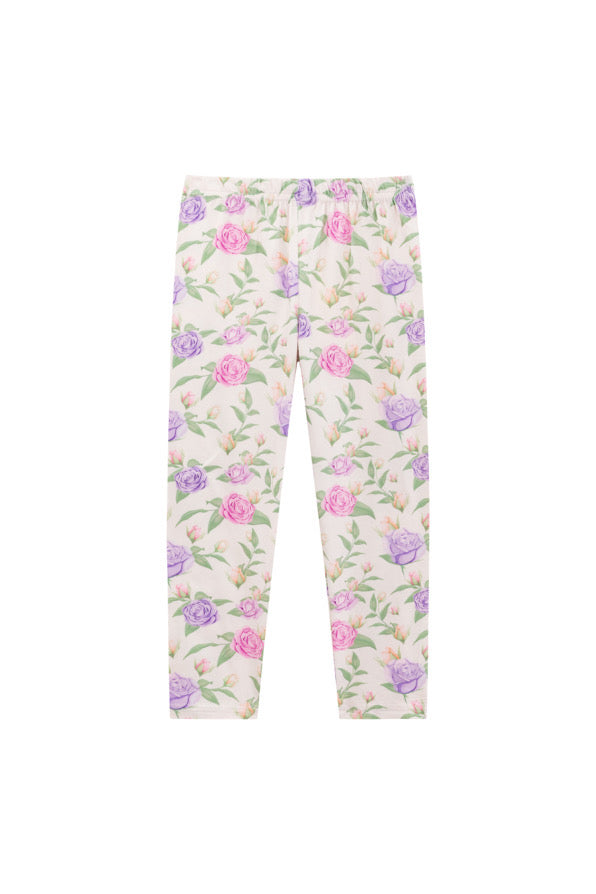 Lilac rose leggings