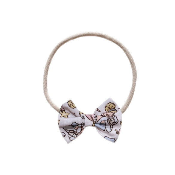 Glass slipper princess hair accessory